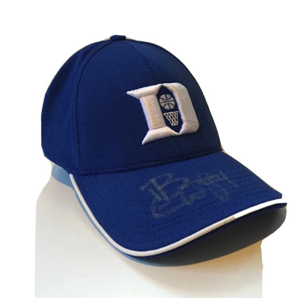 Nike Duke Hat Autographed Carlos Boozer (2001 National Championship)